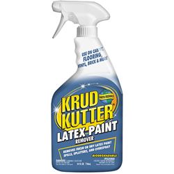 RUST-OLEUM 336249 Latex Paint Remover, Liquid, Solvent-Like, Colorless, 24 oz 