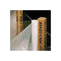Warps 6CH20 Poly Film, 25 ft L, 20 ft W, Clear 4 Pack 