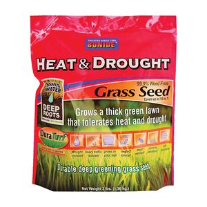 Bonide 60252 Heat and Drought Grass Seed, 3 lb Bag