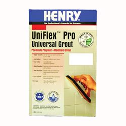 HENRY UniFlex Pro 13105 Polymer-Modified Grout, Powder, Cocoa, 8 lb Box 4 Pack 