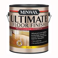 Minwax 131030000 Ultimate Floor Finish Paint, Liquid, Crystal Clear, 1 gal, Can, Pack of 2 
