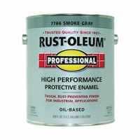 Professional 7786402 Enamel Paint, Oil Base, Gloss Sheen, Smoke Gray, 1 gal, Can 