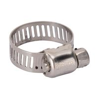 ProSource HCMSS08 Interlocked Hose Clamp, Stainless Steel, Stainless Steel 10 Pack 