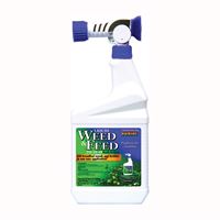 Bonide 301 Weed and Feed Control, Liquid, Characteristic, Amber, 1 qt 