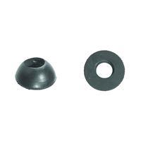Danco 36669B Faucet Washer, 13/32 in, 55/64 in Dia, Rubber, For: 1/2 in IPS Threaded Ballcock Shank 5 Pack 