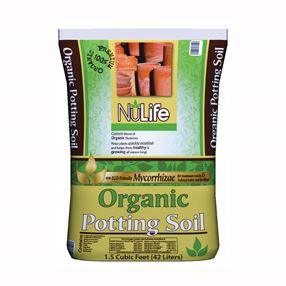NuLife WNL03310 Potting Soil Bag, 1-1/2 cu-ft Coverage Area Bag