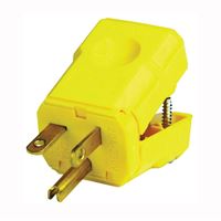 Leviton 021-05456-0PB Electrical Plug, 2 -Pole, 20 A, 250 V, NEMA: NEMA 6-20P, Yellow 