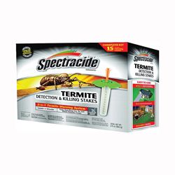 Spectracide HG-96115 Termite Detection and Killing Stake, Solid, Odorless, Brown/Tan 