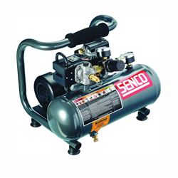 Senco PC1010 Air Compressor, Tool Only, 1 gal Tank, 0.5 hp, 115 V, 125 psi Pressure, 0.7 scfm Air 