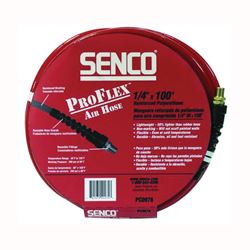 Senco PC0978 Air Hose, 1/4 in OD, 100 ft L, MPT, 250 psi Pressure, Polyurethane 