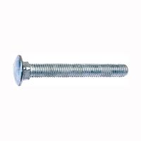 MIDWEST FASTENER 05505 Carriage Bolt, 3/8-16 in Thread, NC Thread, 3 in OAL, 2 Grade 