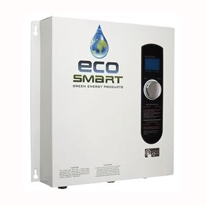 Ecosmart ECO 27 Electric Water Heater, 113 A, 240 V, 27 W, 99.8 % Energy Efficiency, 0.3 gpm