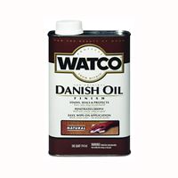 Watco A65741 Danish Oil, Natural, Liquid, 1 qt, Can 