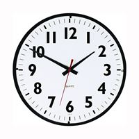 Westclox 32067 Wall Clock, Round, Analog, Plastic Frame, White Frame 