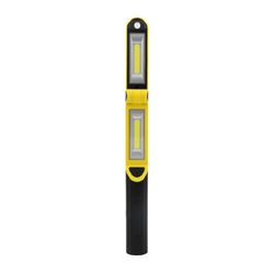 PowerZone ORLEDFHH01 Work Light, AA Battery, LED Lamp, 40, 300 and 600 Lumens, Yellow and Black 