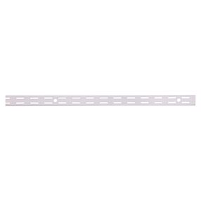 ProSource 25202PHL Shelf Standard, 2 mm Thick Material, 1 in W, 25-1/2 in H, Steel, White