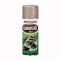 Rust-Oleum 1917830 Camouflage Spray Paint, Ultra Flat, Khaki, 12 oz, Can 