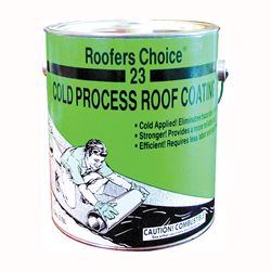 Henry Roofers Choice Series RC023042 Roof Coating, Black, 3.76 L, Liquid 4 Pack 