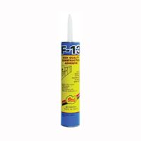 Leech Adhesives F13-36 Construction Adhesive, Tan, 10 oz Cartridge 12 Pack 