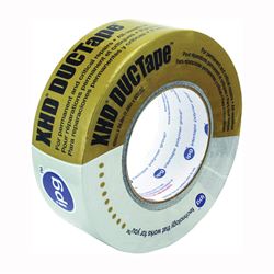 IPG 9603 Duct Tape, 60 yd L, 2.83 in W, Cloth Backing, Silver 