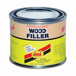 Leech Adhesives LWF-67 Wood Filler, Liquid, Solvent, Natural, 4 fl-oz Can 