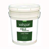 Valspar Armor 044.0000656.008 Field and Zone Marking Paint, Flat, Clear, 5 gal, Pail 