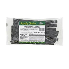 Family Choice 1118 Licorice, Classic Black Flavor, 7 oz, Pack of 12