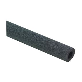 M-D 50140 Pipe Insulation, 3 ft L, Polyethylene, Black, 1/2 in Pipe