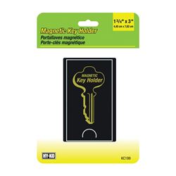 Hy-Ko KC199-CLIP Magnetic Key Holder, Plastic 12 Pack 