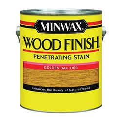 Minwax Wood Finish 71001000 Wood Stain, Golden Oak, Liquid, 1 gal, Can 2 Pack 