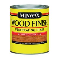 Minwax 70005444 Wood Stain, Colonial Maple, Liquid, 1 qt, Can 