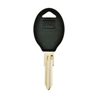 HY-KO 12005DA31 Automotive Key Blank, Brass/Plastic, Nickel, For: Nissan Vehicle Locks 5 Pack 