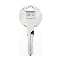 Hy-Ko 11010V37 Automotive Key Blank, Brass, Nickel, For: Volkswagen Vehicle Locks, Pack of 10 