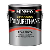 Minwax 71030000 Polyurethane, Liquid, Clear, 1 gal, Can 2 Pack 