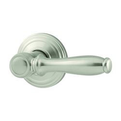 Kwikset Signature Series 720ADL 15 Passage Door Lever, Non-Locking Lock, Satin Nickel, Knob Handle, Zinc, Residential 