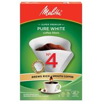 Melitta 3663622 Coffee Filter, Cone, Paper, White 