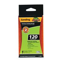 Gator 7301 Sanding Sponge, 5 in L, 3 in W, 120 Grit, Aluminum Oxide Abrasive 