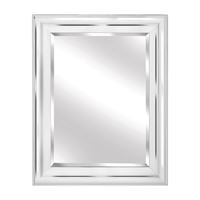Renin 200101 Simple Framed Mirror, 33-1/2 in W, 27-1/2 in H, Rectangular, Pack of 4 