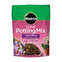 Miracle-Gro 74778300 Orchid Potting Mix Coarse Blend, 8 qt Bag 6 Pack 