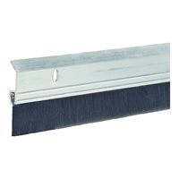 Frost King SB36 Door Sweep, 36 in L, 2 in W, Aluminum Flange 