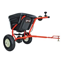 AGRI-FAB 45-0463 Broadcast Spreader, 25,000 sq-ft Coverage Area, 12 ft W Spread, 130 lb Hopper, Poly Hopper 
