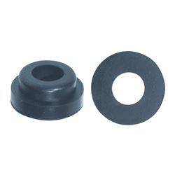 Danco 38809B Faucet Washer, 9/32 in ID x 27/32 in OD Dia, 3/8 in Thick, Rubber, For: 3/8 in OD Tubing into Ballcock, Pack of 5 