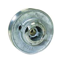 Dial 6124 Motor Pulley, 1/2 in Dia Bore, 3-1/4 in OD, Zinc 