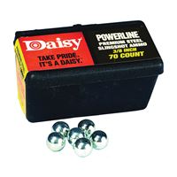 Daisy 8183 Slingshot Ammunition, Premium, Steel, Zinc, Pack of 6 