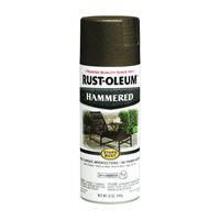 Stops Rust 7218830 Rust Preventative Spray Paint, Hammered, Dark Bronze, 12 oz, Can 