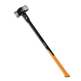 FISKARS IsoCore Series 750610-1001 Hammer, 8 lb Head, Sledge, Steel Head