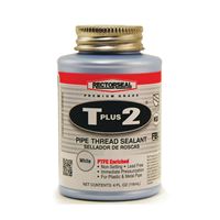 Rectorseal T Plus 2 Series 23631 Thread Sealant, 0.25 pt, Can, Paste, White 