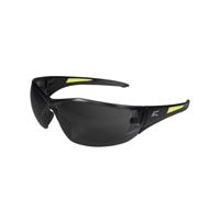 Edge SD116-G2/SD116 Non-Polarized Safety Glasses, Unisex, Polycarbonate Lens, Wraparound Frame, Nylon Frame, Black Frame 