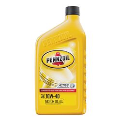 Pennzoil 550035160/3653 Motor Oil, 10W-40, 1 qt Bottle, Pack of 6 