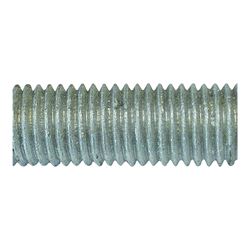 PFC TR-1006 Threaded Rod, 5/8-11 in Thread, 10 ft L, A Grade, Carbon Steel, Galvanized, NC Thread 